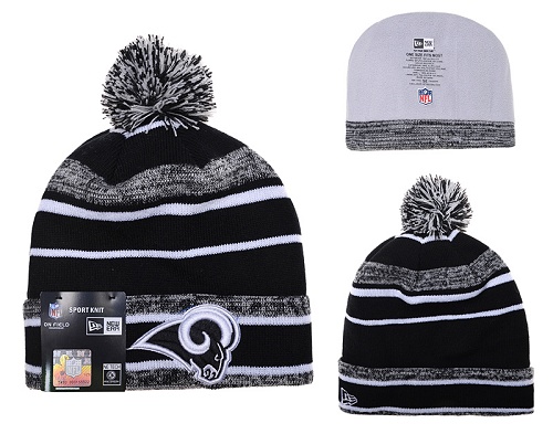 NFL Los Angeles Rams Stitched Knit Beanies 005